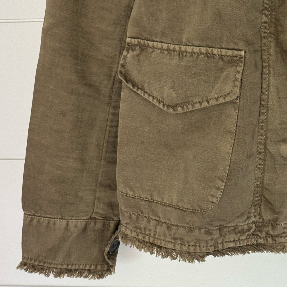 Loft Olive Green Utility Jacket, Women’s S - Picture 4 of 9
